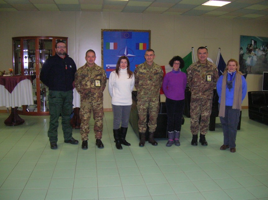 Kosovo/ Natale 2011. KFOR resta operativa tra giornalisti al “Villaggio Italia”