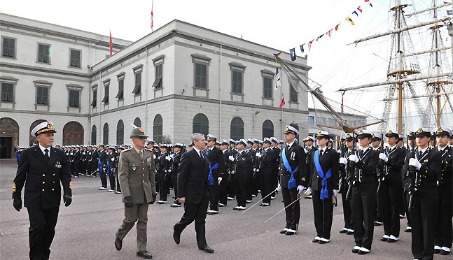 Marina Militare/ Accademia Navale di Livorno. Il giuramento di donne e uomini