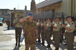 Visita del Gen. C.A. Bernardini alla Brigata Pinerolo