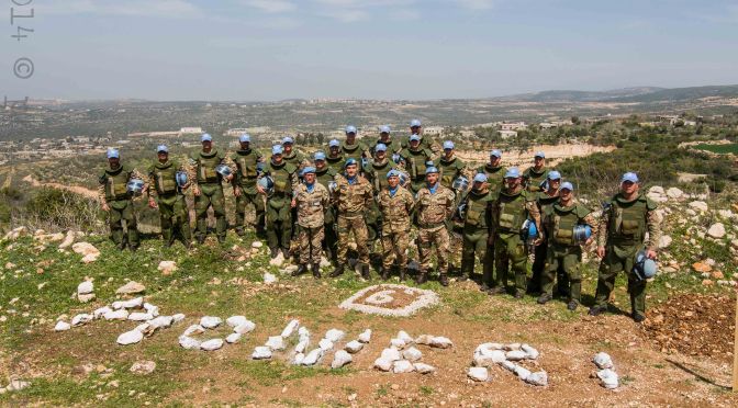 Libano/ “Blue Line”. L’esercito italiano ultima i lavori di sminamento.