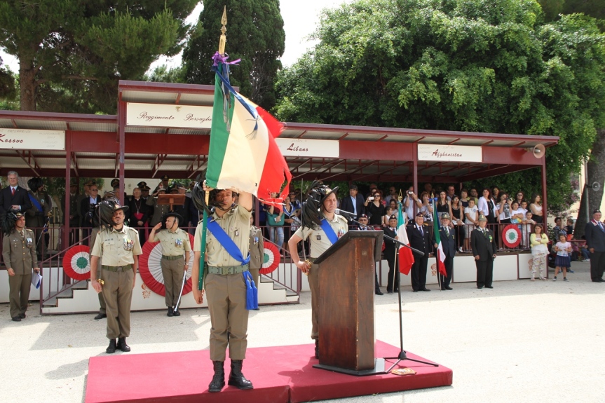 Trapani/ Bersaglieri. Il 6° Reggimento festeggia il 180° anniversario della Costituzione della Specialità
